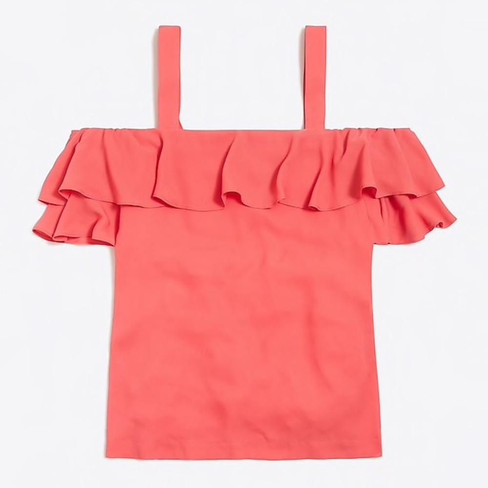 J. Crew Factory Cold Shoulder Tank Top